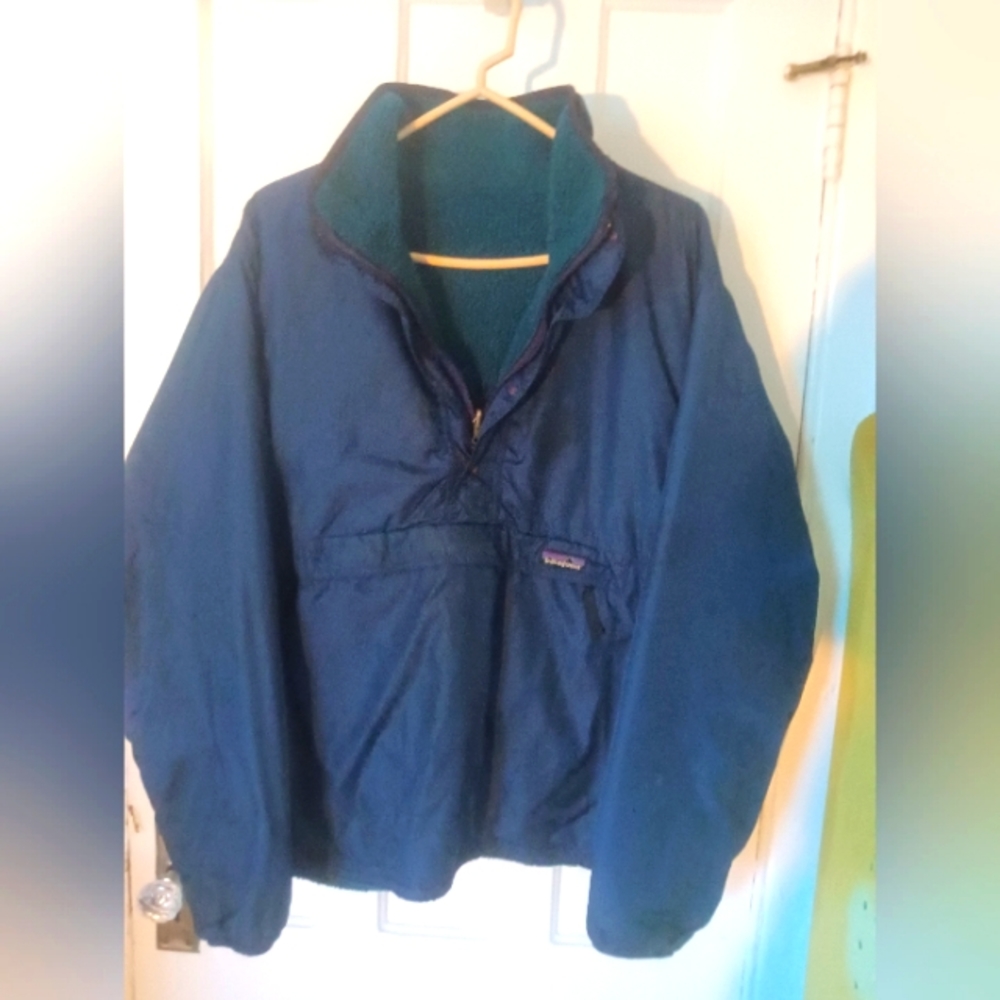 Patagonia Jacket. Reversible. Pullover. Men's Medium. Warm